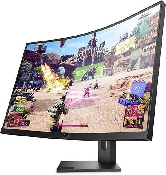 HP OMEN 27" QHD Curved Monitor, VA Fully adj 240hz 1ms HDR400 Gaming Display