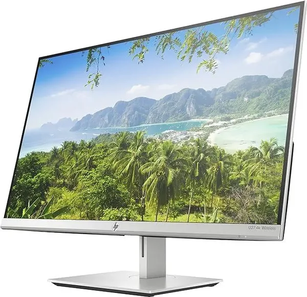 HP U27 4K Wireless Monitor, Wireless sharing, 4k (3,840 x 2160), 27 Inch, IPS
