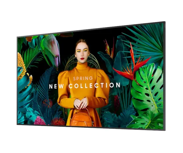Samsung QMC LFD Display, 75-Inches Crystal UHD Signage- LH75QMCEBGCXGO